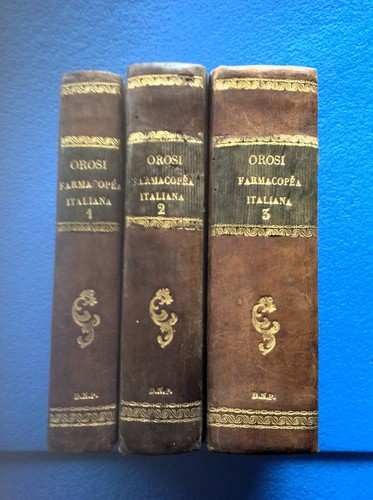 Orosi farmacologia teorica - g.,