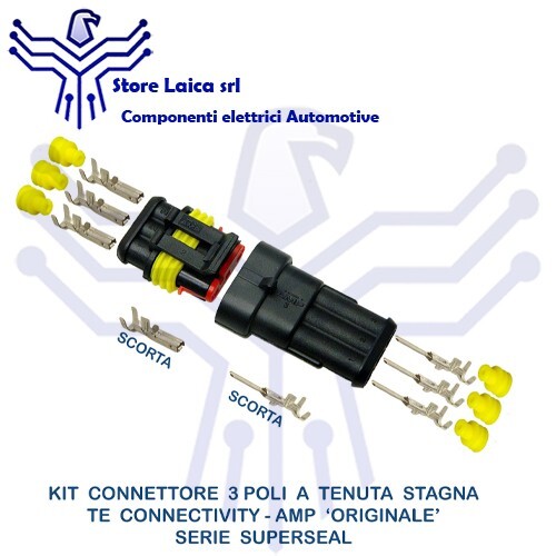 Connettori poli vie tenuta - poli,