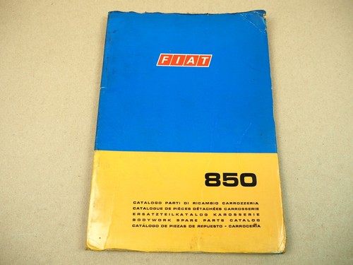 Fiat 850 carrozzeria catalogo - fiat,