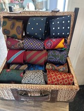 Set 12 Cravatte Gianni Versace Mai Indossate Seta