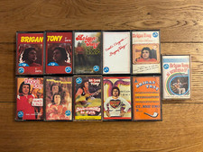 LOTTO 11 AUDIOCASSETTE BRIGANTONY PRIMI 11 ALBUM ORIGINALI RARI FOLK SICILIA