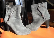 stivaletti donna GAS n°36 - pelle scamosciata grigio