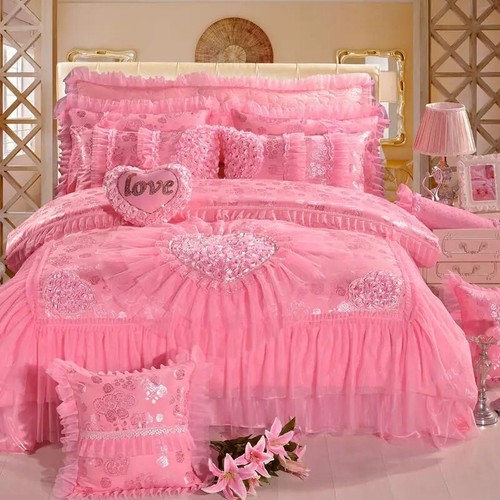 Set lenzuola queen frilly - set,