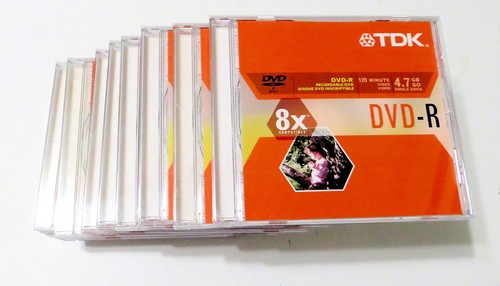 Tdk dvd lotto 10 - dvd-r, nuovi