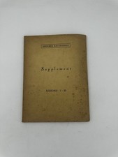 SUPPLEMENT LESSONS 1 25 THE