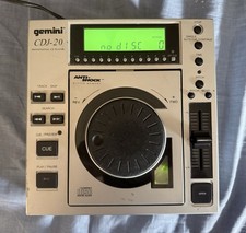 Lettore CD Gemini CDJ-20 DJ Per Ricambi