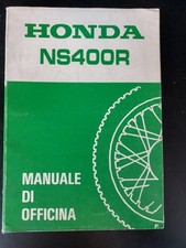 Manuale officina Honda NS 400 R 1986  69KM901T