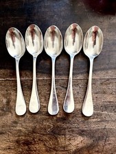 Christofle cinq cuillères à