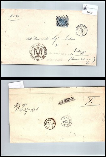Storia postale regno - storia, veii