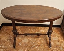 Tavolino da toilette ovale