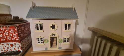 Casa delle bambole legno - legno, stile