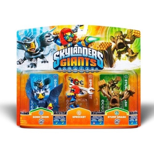 Skylanders giants triple pack - skylanders,