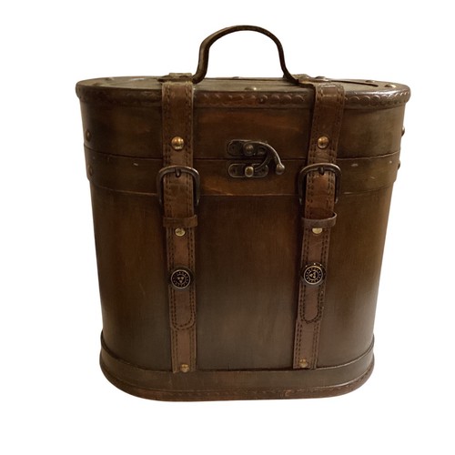 Baule ovale legno stile - baule, in