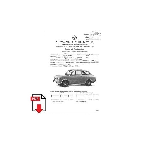 1968 fiat 850 sport - fiat,