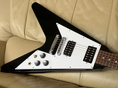 Gibson flying ebony - v,