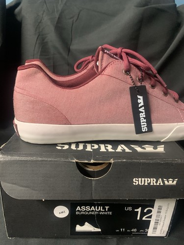 Supra assault burgundy - supra,