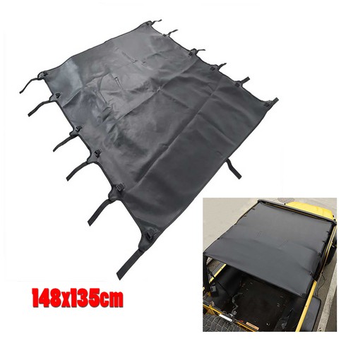 Black car top roof - car, soft
