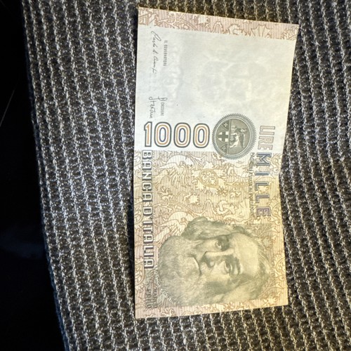Banconota 1000 mille - 1000, lire