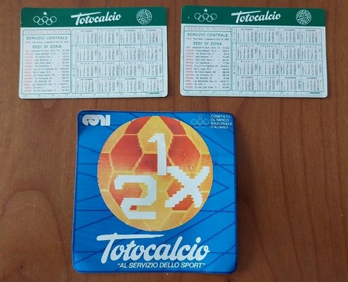 Totocalcio adesivo - totocalcio,