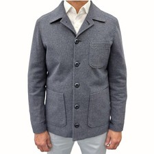 Cappottino Uomo Giacca Camicia Cappotto Inverno Made in Italy Sartoriale