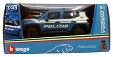 POLIZIA JEEP RENEGATE - BURAGO 01322 - SCALA 1/43