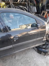 Sportello Anteriore Dx Completo Colore Nero X Pegeout 206 Modello 05 Porte