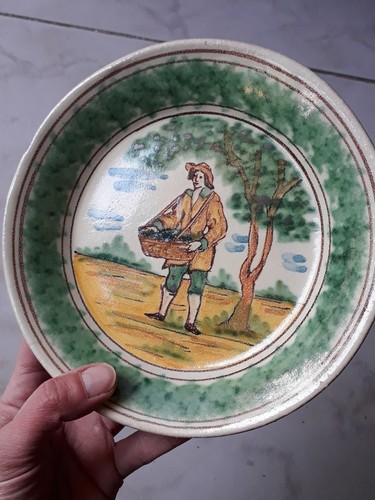 Antico piatto fangotto - antico,