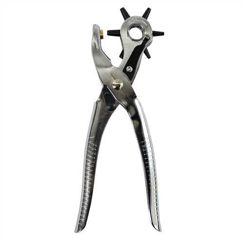 Pinza girevole per - fori, in