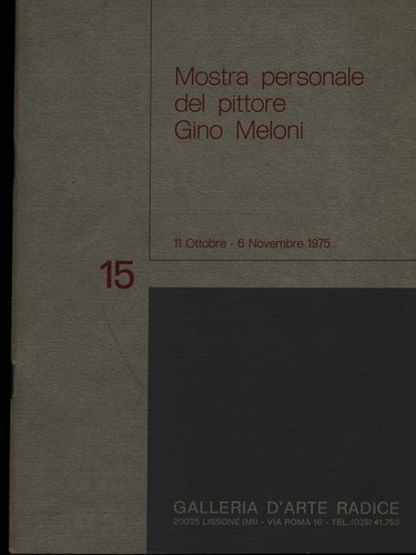 Mostra personale del pittore - mostra,