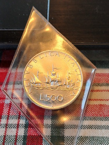 500 lire argento - 500, 1980