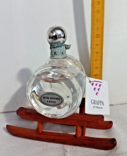 Grappa slittino con botte - grappa,