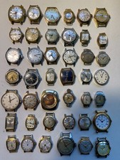 Lotto orologio da polso donna orologio meccanico anni 20-60 hobbisti 42x orologio