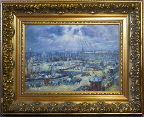 Tableau huile sur toile - tableau,