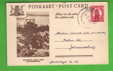 1952 Johannesburg miniera d'oro PPC quiz radio afrikaans ninna nanna di Mozart