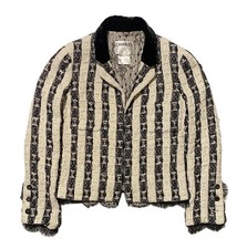 CHANEL Black White Blue