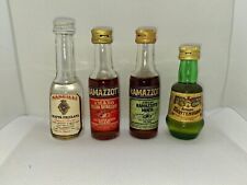 Lotto quattro liquori mignon