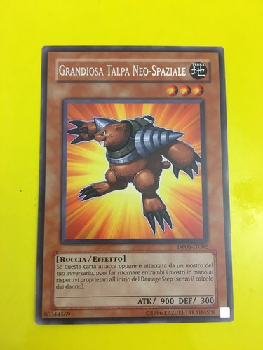 Carta gransiosa talpa - gi, oh