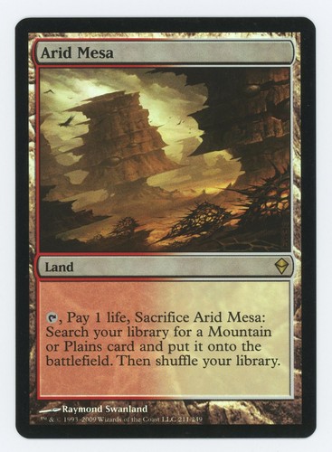 Arid mesa 211 zendikar - 1x,