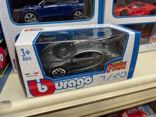 BUGATTI CHIRON SCALA 1/43 BBURAGO Burago modellino macchinina METALLO