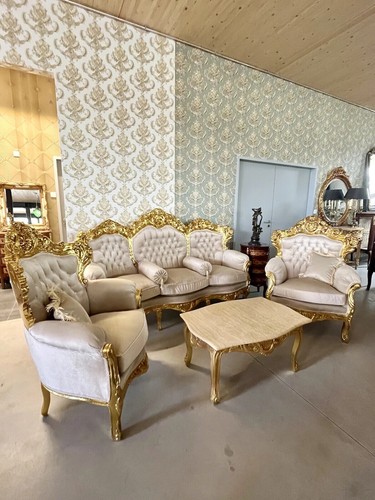 Set divano luigi - divano, rococò