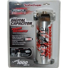 Rockford Fosgate Condensatore digitale 1 Farad Digital Capacitor - NUOVO