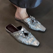 Pantofole cool donna argento