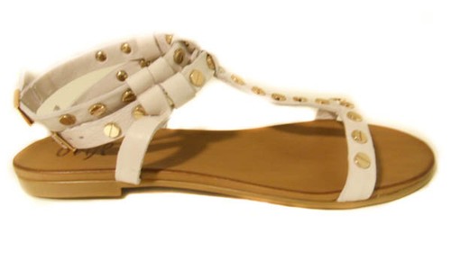 L05291 bianco sandali ovyè - bianco, da