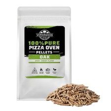 Oak Wood Pellets – 100% Natural Hardwood for Pizza Oven & Smoker – Kiln-Dried...
