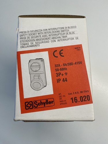 Schyller 020 presa di - 16.020,