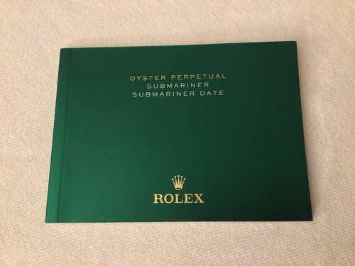 Libretto booklet rolex - libretto,