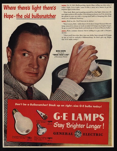 1947 lampade bob - hope,
