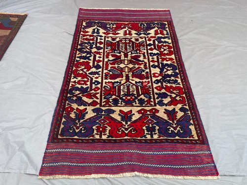 Tappeto runner kilim - , floreale