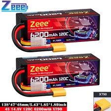2x Zeee 4S Lipo batteria 14.8V