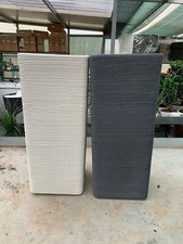 Vaso Quadrato Alto 75cm Pilone